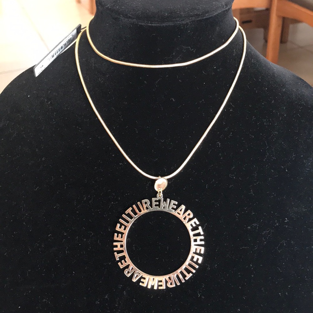 BCBGeneration We Are The Future long necklace.